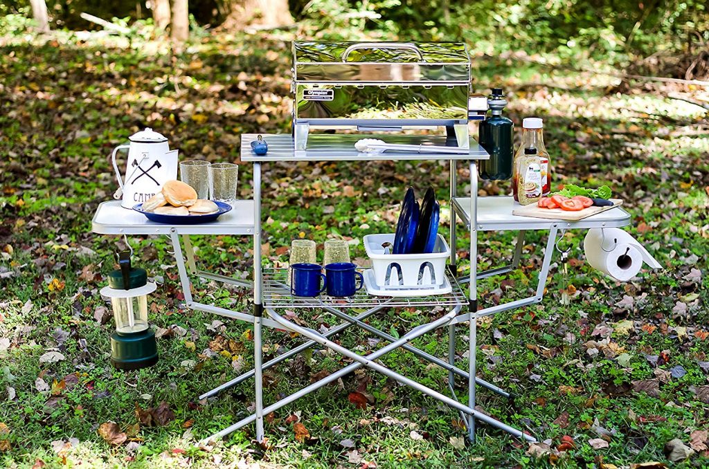 Deluxe Folding Grill table from Camco