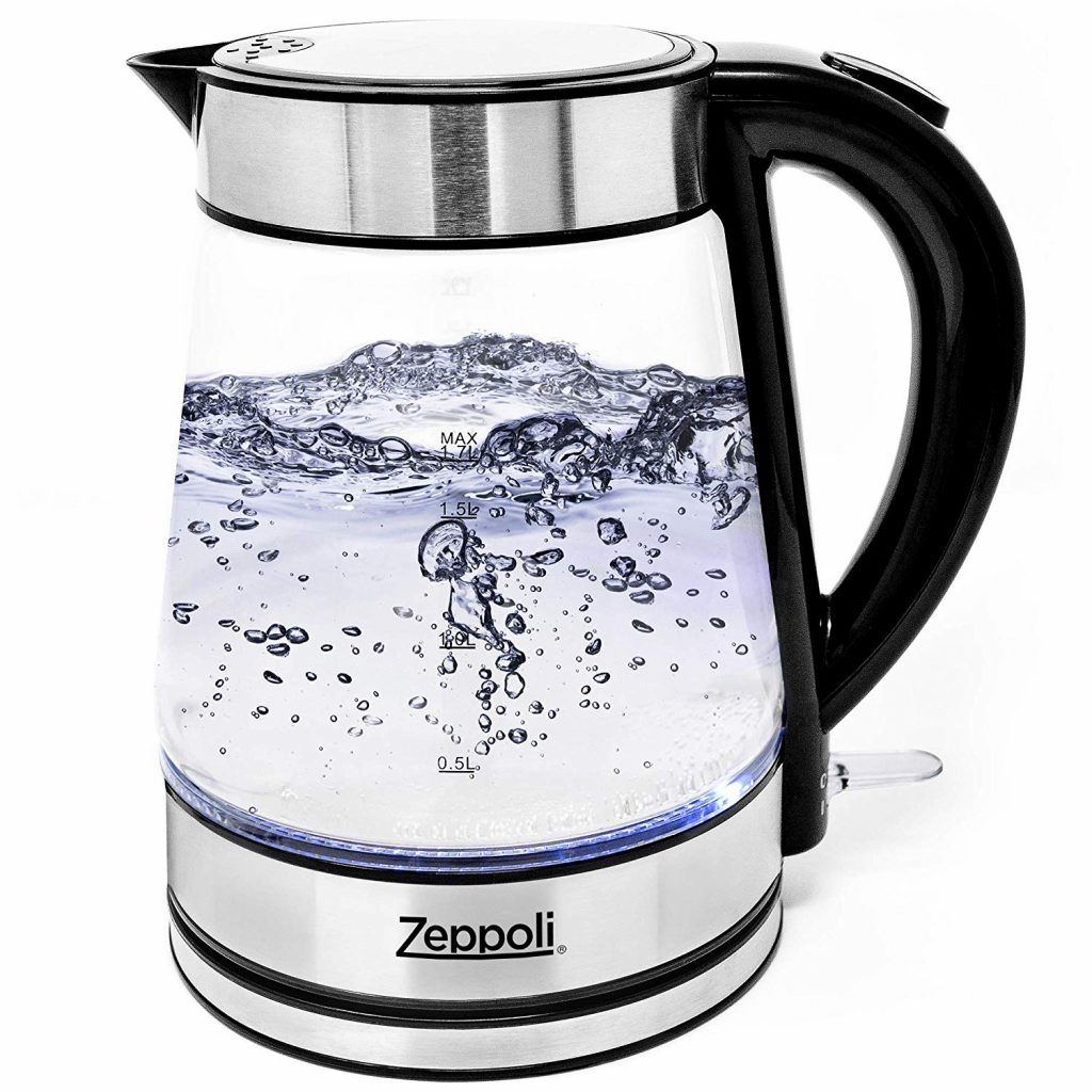Zeppoli’s Glass Tea Kettle