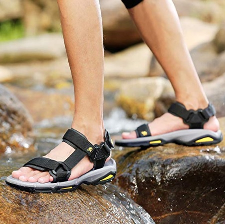 CAMEL Sport Sandals for Men Strap Athletic Shoes Waterproof Hiking Sandals